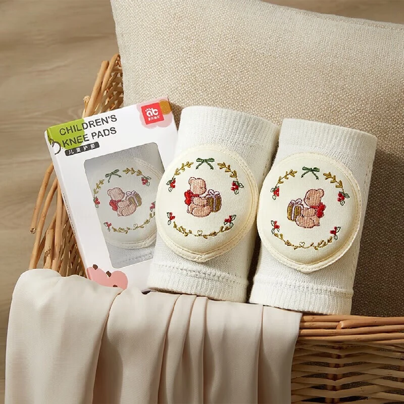 1 Paar Baby-Knieschoner für Kinder, Sicherheit, Krabbeln, Ellenbogenkissen, Kleinkinder, Schutz, Sicherheit, Knieschoner, Beinwärmer Image