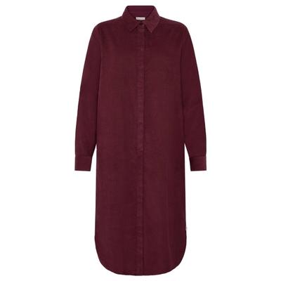 KnowledgeCotton Apparel - Women's Corduroy Mid Len. 26 Wales - Kleid Gr XXL rot Image