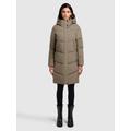 khujo Pufferjacke "GRAYA" Gr. L in grün | Obermaterial: 70% Baumwolle