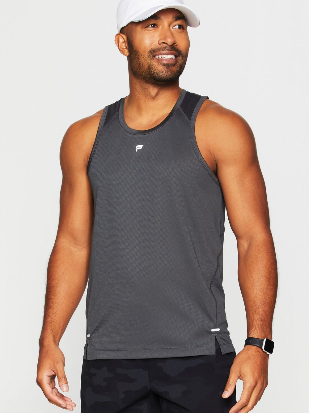 Fabletics TANK Herren grau, S Image