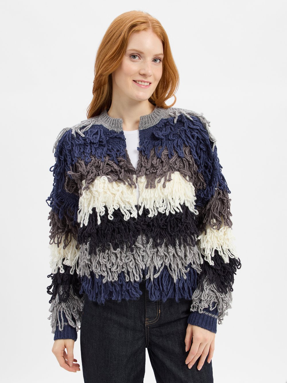 Rich & Royal Strickjacke Damen blau, XS Image