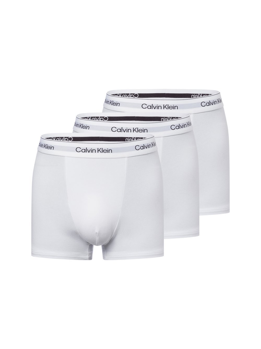 Calvin Klein Trunks im 3er-Pack Herren weiß, XXL Image