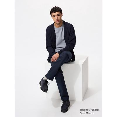 Uniqlo - Slim Fit Chino Trousers - Navy - 28inch