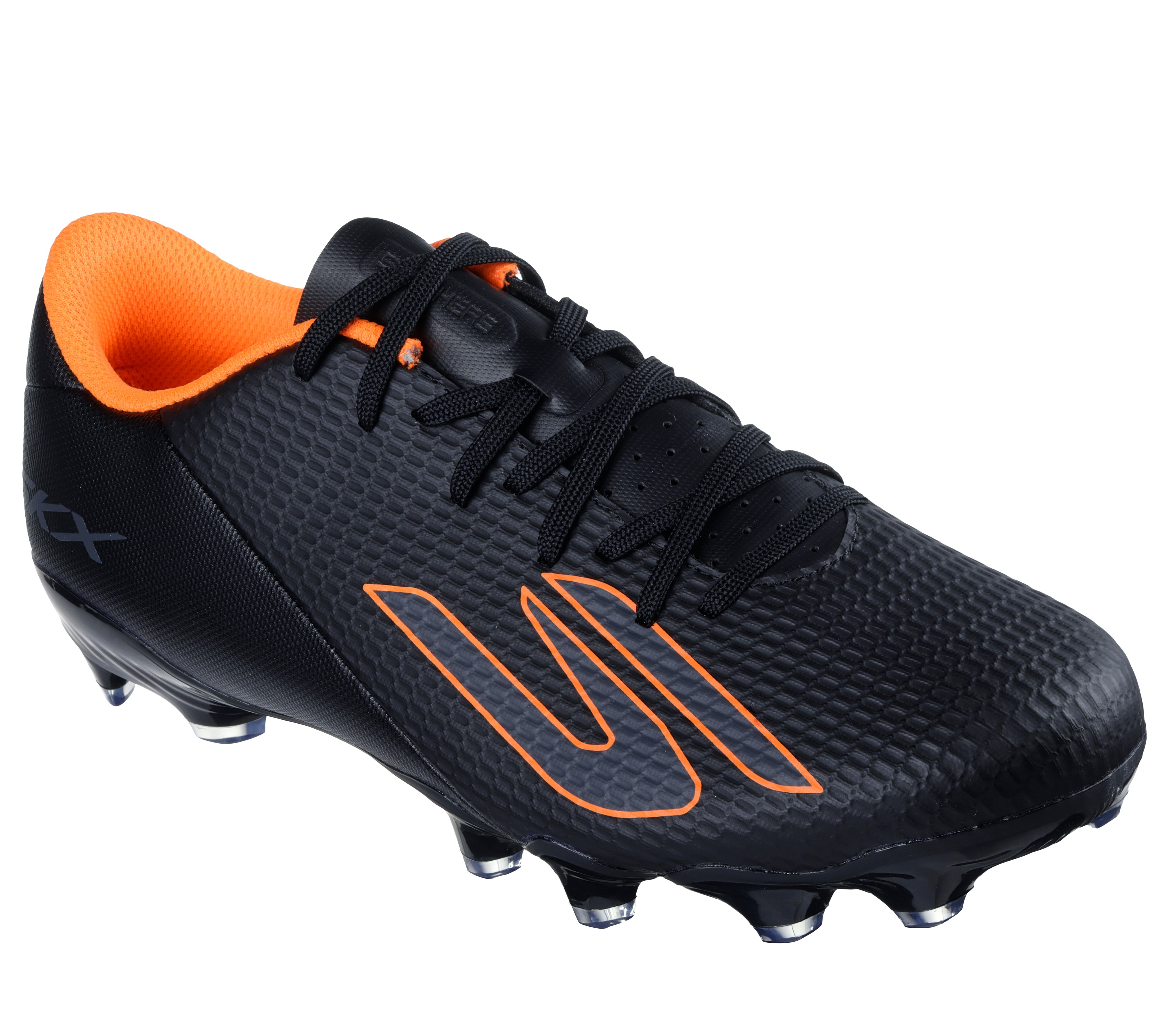 Fußballschuh SKECHERS "GOLD FG, Go Soccer Mens, Skechers Skx_2 Academy Fg", Gr. 47, schwarz (bkor schwarz), Schuhe, Sportschuh, Naturrasenschuh mit Stollen