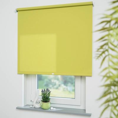 Springrollo LIEDECO "Uni" Gr. 3, grün, B:142cm H:180cm, Polyester, Metall, Rollos, lichtdurchlässig Image