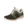 Sneaker RIEKER "Rieker Sneaker Textil", Damen, Gr. 41, grün (moos), Textil, casual, Schuhe