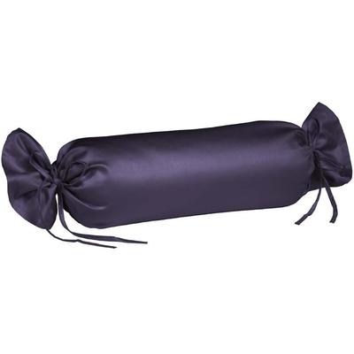 Nackenrollenbezug FLEURESSE "Colours", lila (lavendel), B:15cm L:40cm, Mako-Satin, Obermaterial: 100% Baumwolle, Kissenbezüge, Mako Satin, glänzend, glatt, Premium Qualität Image