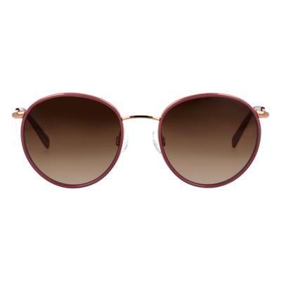 Sonnenbrille HUMPHREY´S EYEWEAR "HUMPHREY´S eyewear Sonnenbrille", Damen, Gr. One Size, mauve haze, roségold, Brillen
