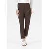 3/4-Hose STEHMANN "Igor", Damen, Gr. 44, N-Gr, braun (toffee), Web, Obermaterial: 72% Viskose, 25% Polyamid, 3% Elasthan, casual, figurbetont 3/4-Länge, Hosen, in Größen 32 bis 52, aus Viskose mit Stretch