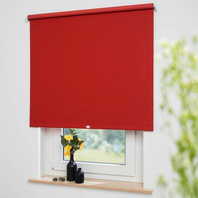 Springrollo LIEDECO "Uni" Gr. 9, rot, B:152cm H:180cm, Polyester, Metall, Rollos, Verdunkelung Image