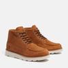 Schnürboots TIMBERLAND "BRITTON MILLSMID LACE UP CHUKKA BOOT", Gr. 46, rust suede, Leder, sportlich, Schuhe, Winterstiefel, Schnürstiefel, Winterschuhe