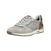 Sneaker MUSTANG SHOES "Mustang Shoes Sneaker Lederimitat", Herren, Gr. 44, grau (hellgrau), Lederimitat, casual, Schuhe