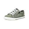 Sneaker MUSTANG SHOES "Mustang Shoes Sneaker Synthetik", Herren, Gr. 42, grün (oliv), Synthetik, casual, Schuhe