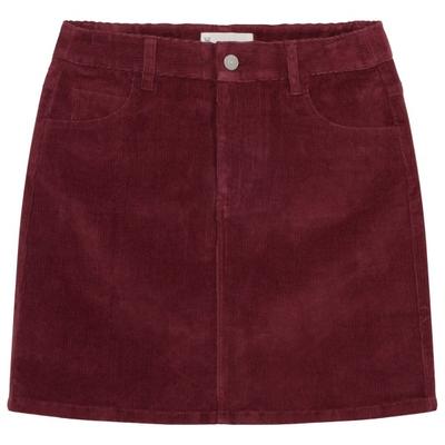 KnowledgeCotton Apparel - Women's 14 Wales Corduroy Skirt - Rock Gr 31 rot Image
