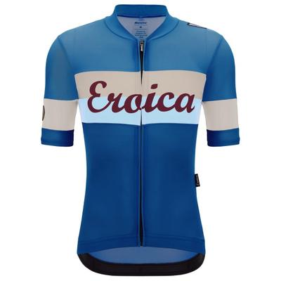 Santini - Eroica Quiete Jersey - Radtrikot Gr S azzurro Image