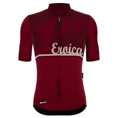 Santini - Eroica L' Jersey - Radtrikot Gr XXL rot Image