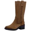 Stiefelette TAMARIS "Tamaris Stiefelette Leder/Textil", Damen, Gr. 39, braun (camel), Leder, Textil, casual, Schuhe