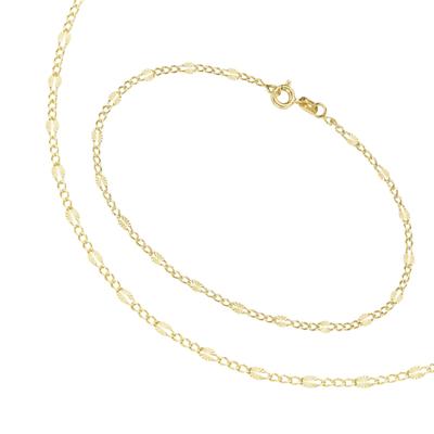Ketten und Armband Set FIRETTI "Multipack Schmuck Geschenk Silber 925 Armkette Halskette", gold (gelbgoldfarben), Schmuck-Sets, Damen, Silber 925 (Sterlingsilber) Image