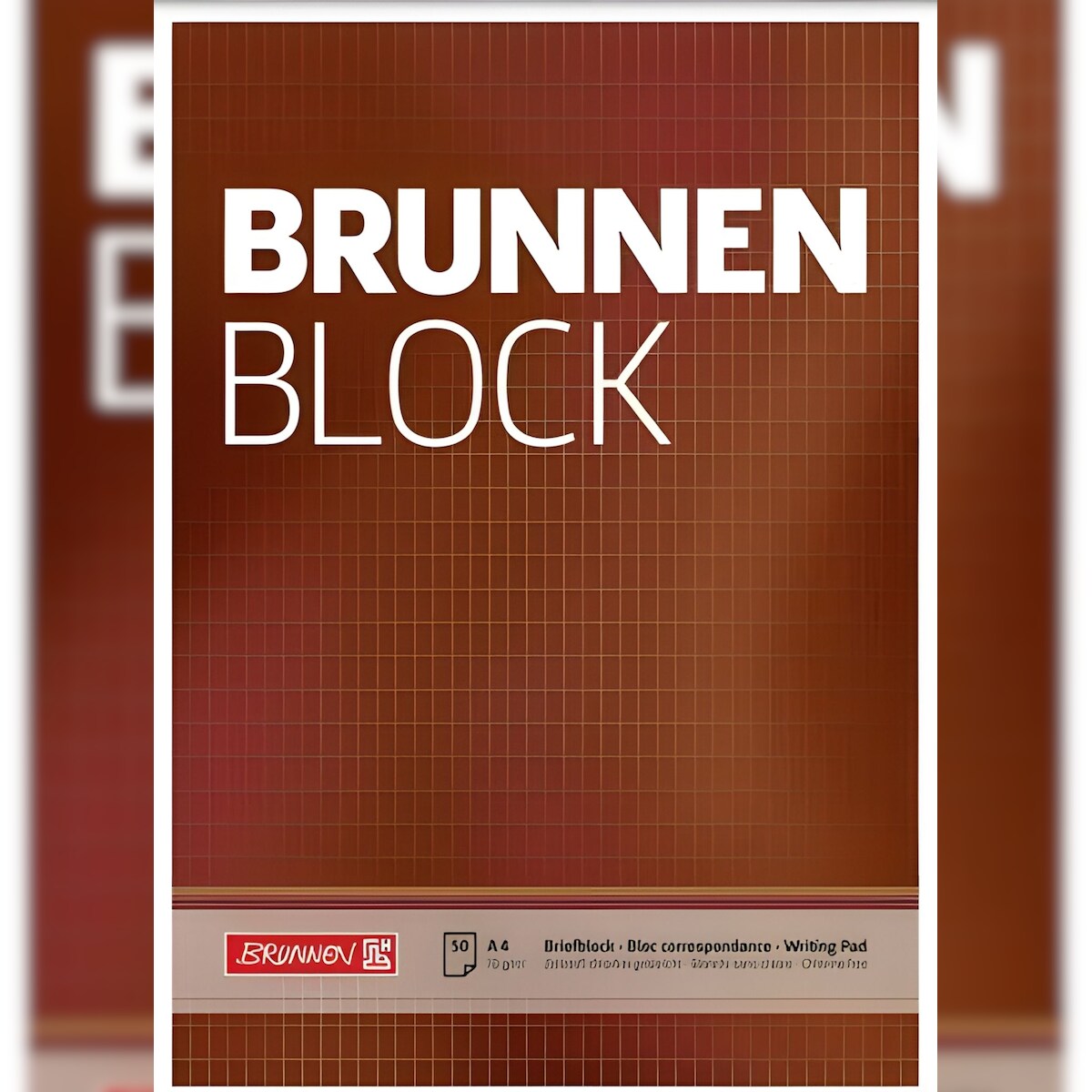 BRUNNEN Briefblock A4 70g rautiert 1052729 Image