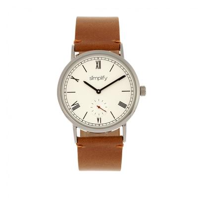 Simplifiez la montre à bracelet en cuir 5100 Image