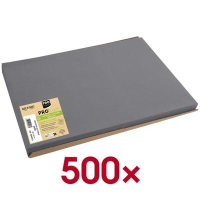 PROnappe Platzsets 500 Stück grau, 40x30 cm
