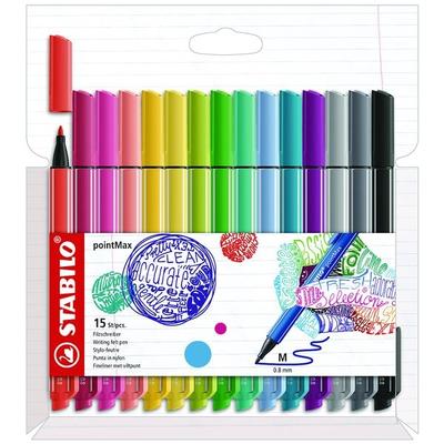 Stabilo 15er-Pack Filzstifte »pointMax« Image