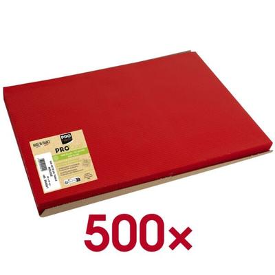 PROnappe Platzsets 500 Stück rot, 40x30 cm