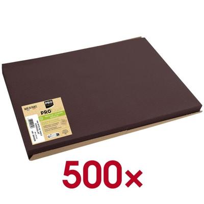 PROnappe Platzsets 500 Stück braun, 40x30 cm Image