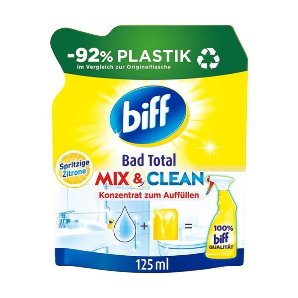 biff Badreiniger »Bad Total MIX & CLEAN Konzentrat« 0.125 L