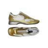 Paul Green Damen Halbschuh, Gr. 7, gold, Leder