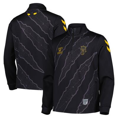 Hummel Ausweichtrikot Pre-Match Half Zip – Schwarz – Kinder Image
