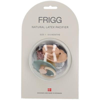 Frigg Fopspeen Daisy Willow - Gold 0-6 Maanden 2 St Schnuller Image
