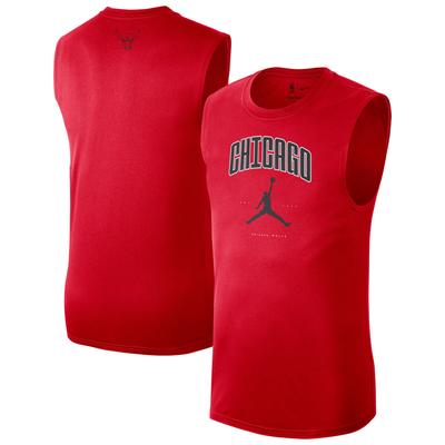 Ärmelloses Training-Shirt von Chicago Bulls Nike – Herren Image