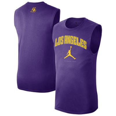 Los Angeles Lakers Nike Ärmelloses Training - Herren Image