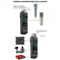 Trasmettitore XLR wireless BTLIFE-UHF Trasmettitore e ricevitore XLR Ricevitore microfono wireless per chitarra con microfono dinamico