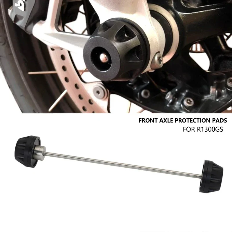 Für BMW R1300GS R1300GS Adventure R1300 GS ADV 2023 2024 2025 Motorrad Vorderrad Schutz Achse Gabel Crash Slider Image