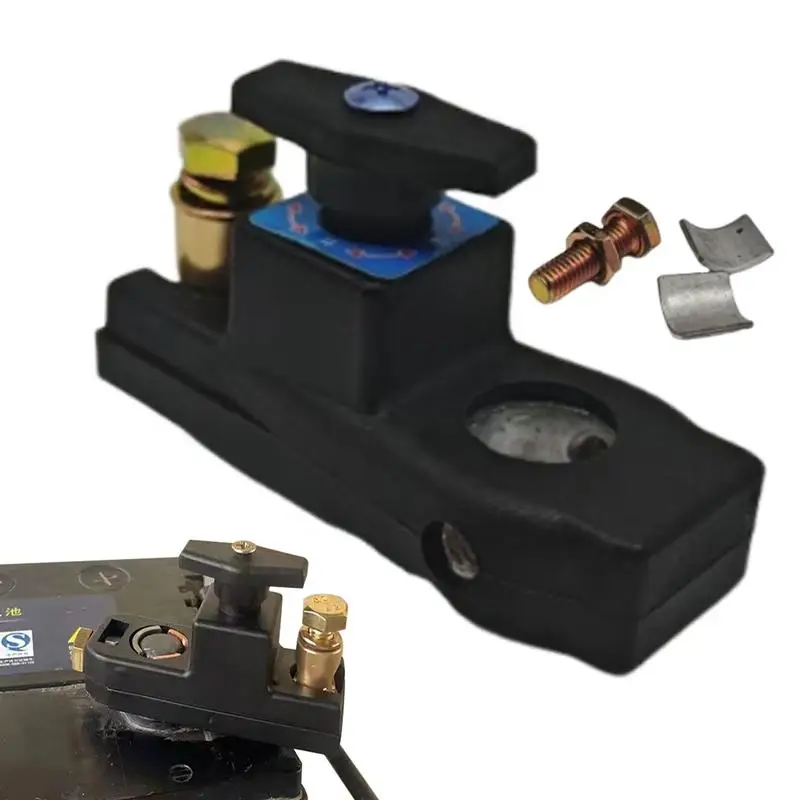 Auto Batterie Trennen 12V-24V Top Post Trennen Schalter Automotive Ersatz Batterie Schalter Marine Batterie Trennen Image