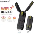 Adattatore USB 3.0 WiFi 7 Scheda di rete wireless 6500Mbps Ricevitore Wi-Fi Tri Band 2.4G e 5G e 6G Adattatore Ethernet WiFi per Win10/11