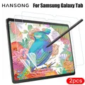 2 pezzi protezione per Samsung Galaxy Tab S9 S8 S7 S6 S6 Lite S5E S4 A8 A7 Lite A 10.1 10.5 pellicola protezione schermo carta sensazione schermo