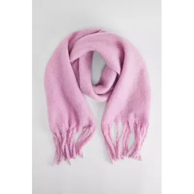 UO Pink Blanket Scarf - Pink at Urban Outfitters