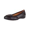 Ballerina GABOR "Gabor Ballerinas Nappaleder", Damen, Gr. 37,5, schwarz, Nappaleder, casual, Schuhe