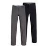 Chinohose JACK & JONES "JPSTKANE DAVE CHINO 2PK MP NOOS", Herren, Gr. 33, Länge 32, schwarz pack:asphalt, Web, Obermaterial: 98% Baumwolle, 2% Elasthan, unifarben, modisch, relaxed fit normal, Hosen, In vorgewaschener Qualität