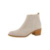 Stiefelette PAUL GREEN "Paul Green Stiefelette Nubukleder", Damen, Gr. 38, grau, Nubukleder, casual, Schuhe