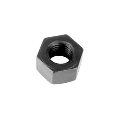 TE-CO 42107 Heavy Hex Nut, 3/4"-10, Alloy Steel, Grade 2, Black Oxide, 47/64 in
