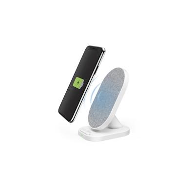 Hama QI-FC10S-Fab Smartphone Weiß USB Kabelloses Aufladen Schnellladung Drinnen Image