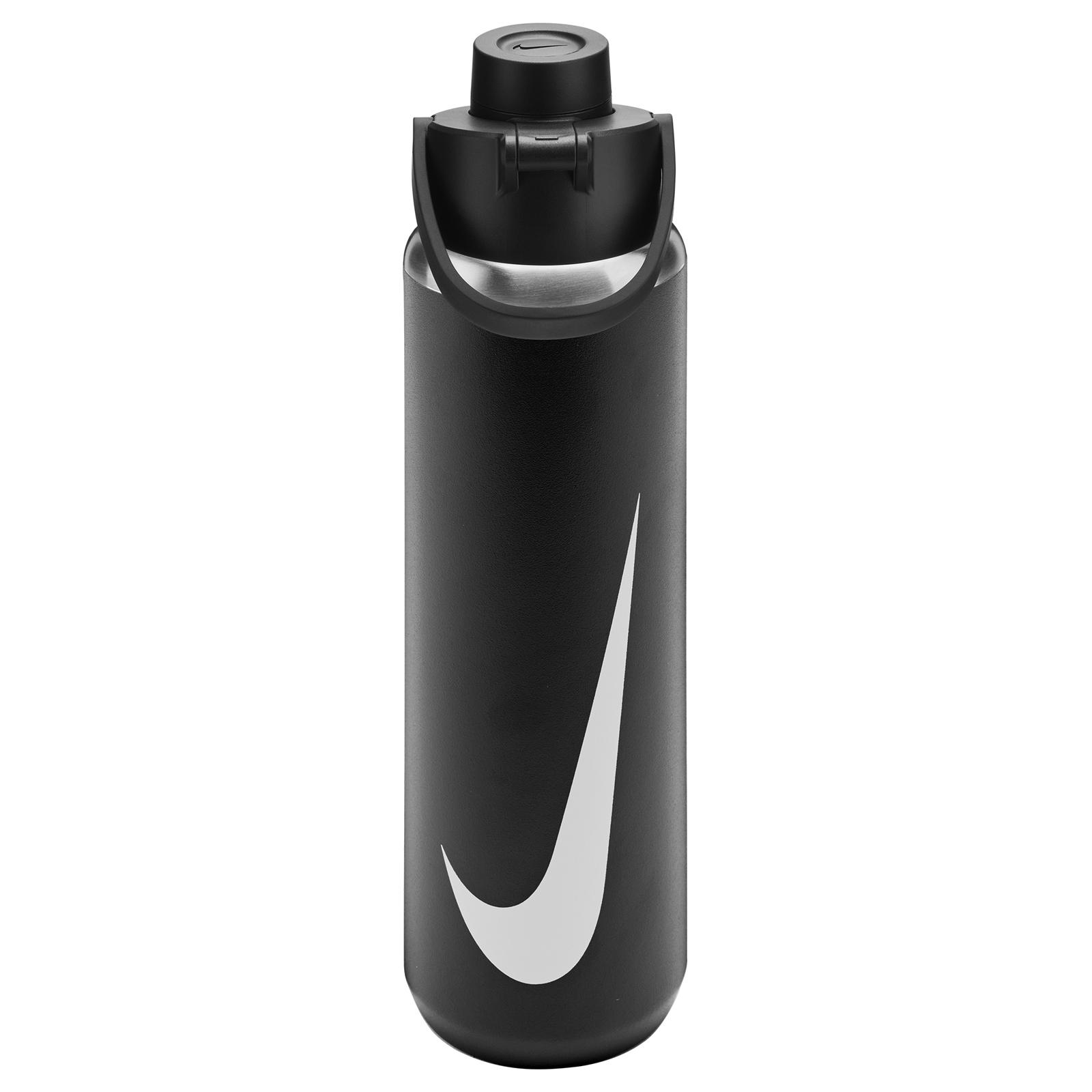 Nike - "Recharge" Wasserflasche, 680ml (Schwarz) Image