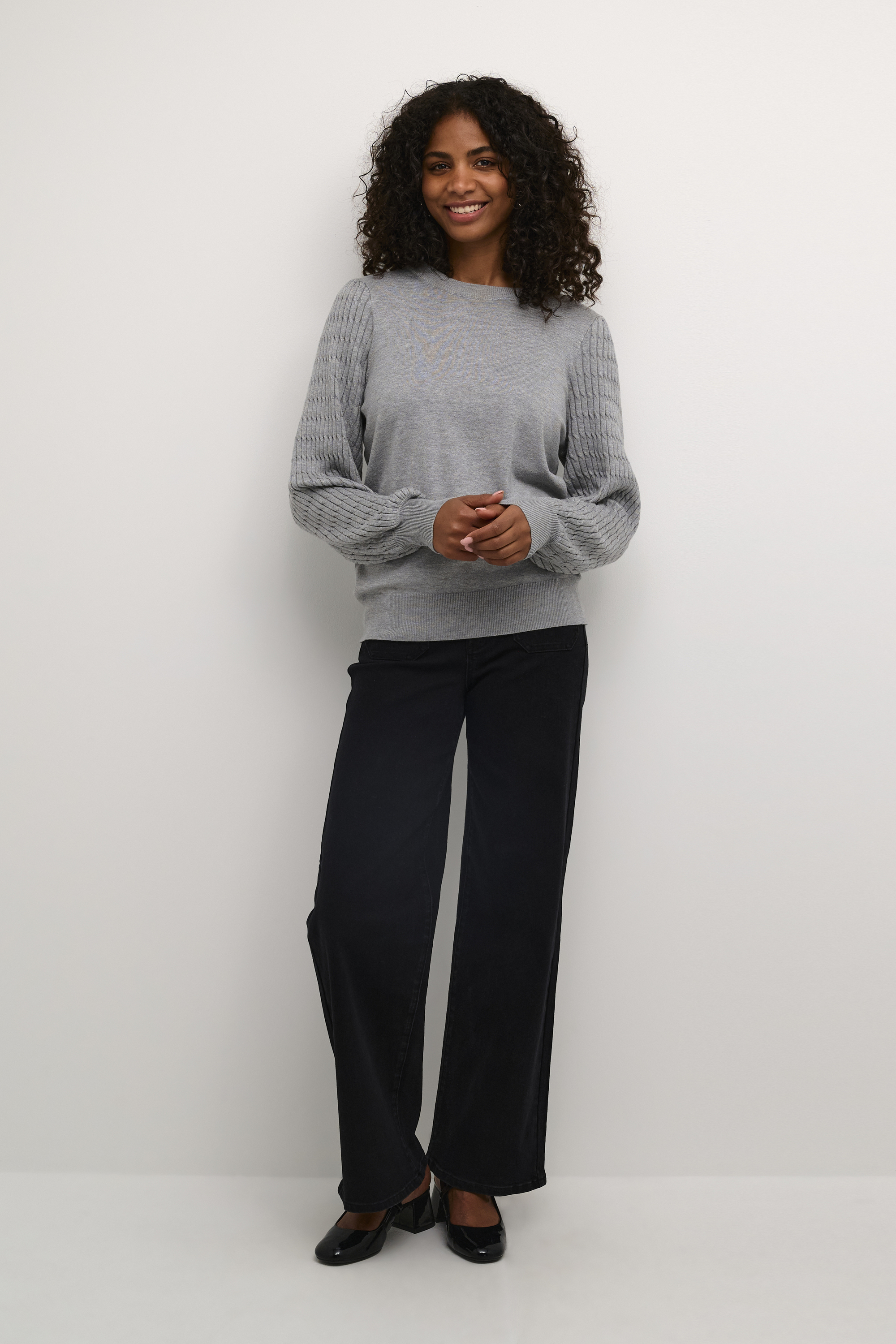 Strickpullover Regular Fit grey Image