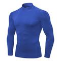 Per uomo Maglia a compressione Strato di base per l'allenamento T-shirt Fitness Manica Lunga Top Athleisure Autunno Tinta unita Asciugatura Rapida Palestra Pallacanestro Atletico abbigliamento