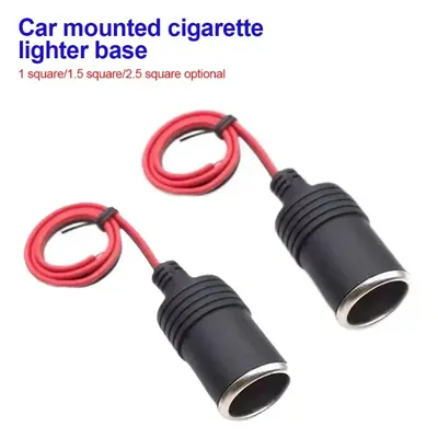10A/20A Max 200W Auto montiert Zigarettenanzünder Ladegerät Buchse Stecker mit 30cm Kabel Stecker Adapter Universal 12V Image