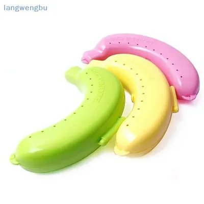Cute Banana Case Protector Box Container Trip Outdoor Lunch Fruit Storage